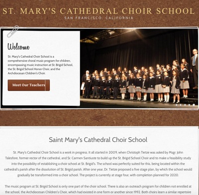 Choir website